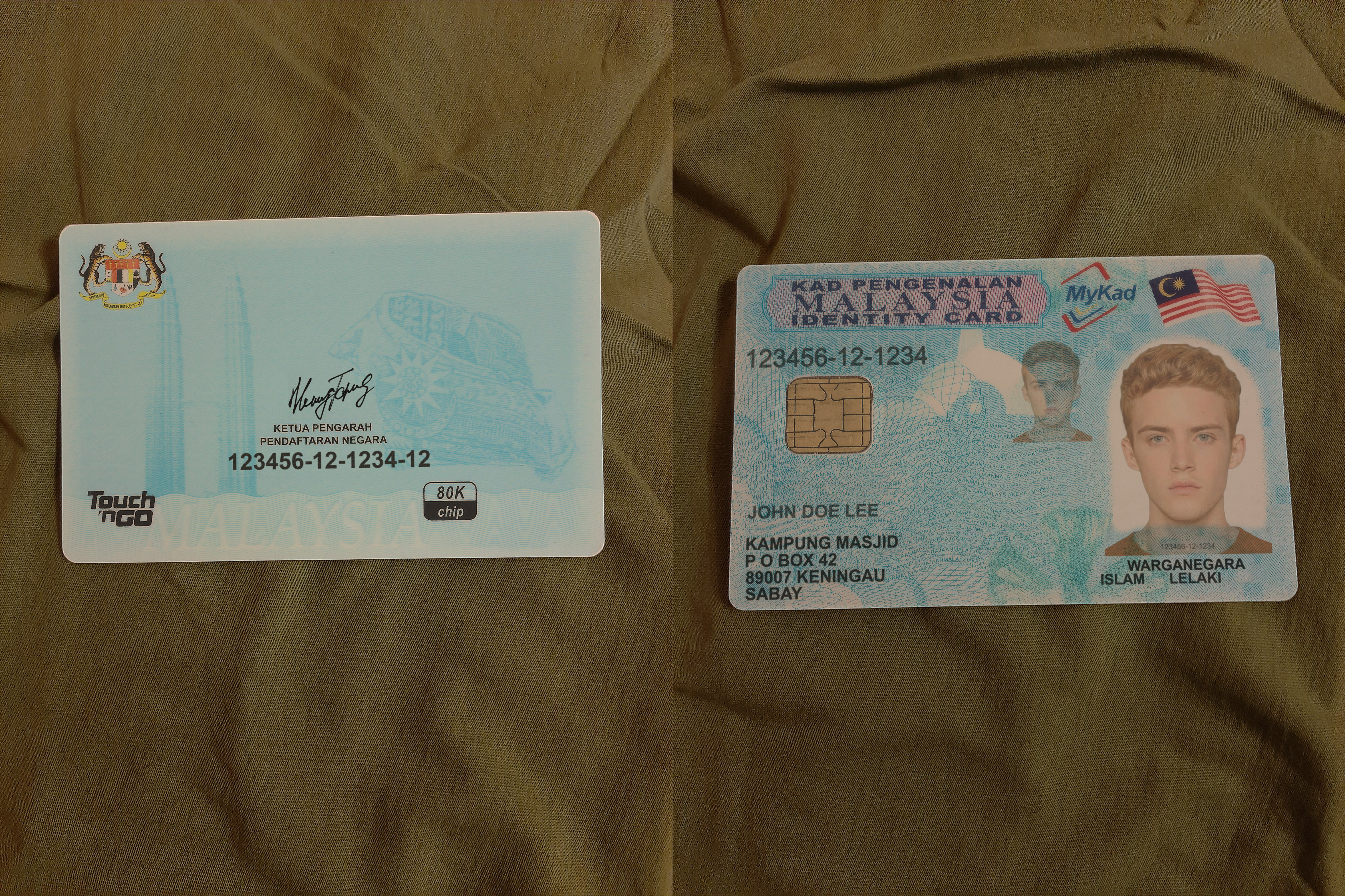 Malaysia ID card Online Generator