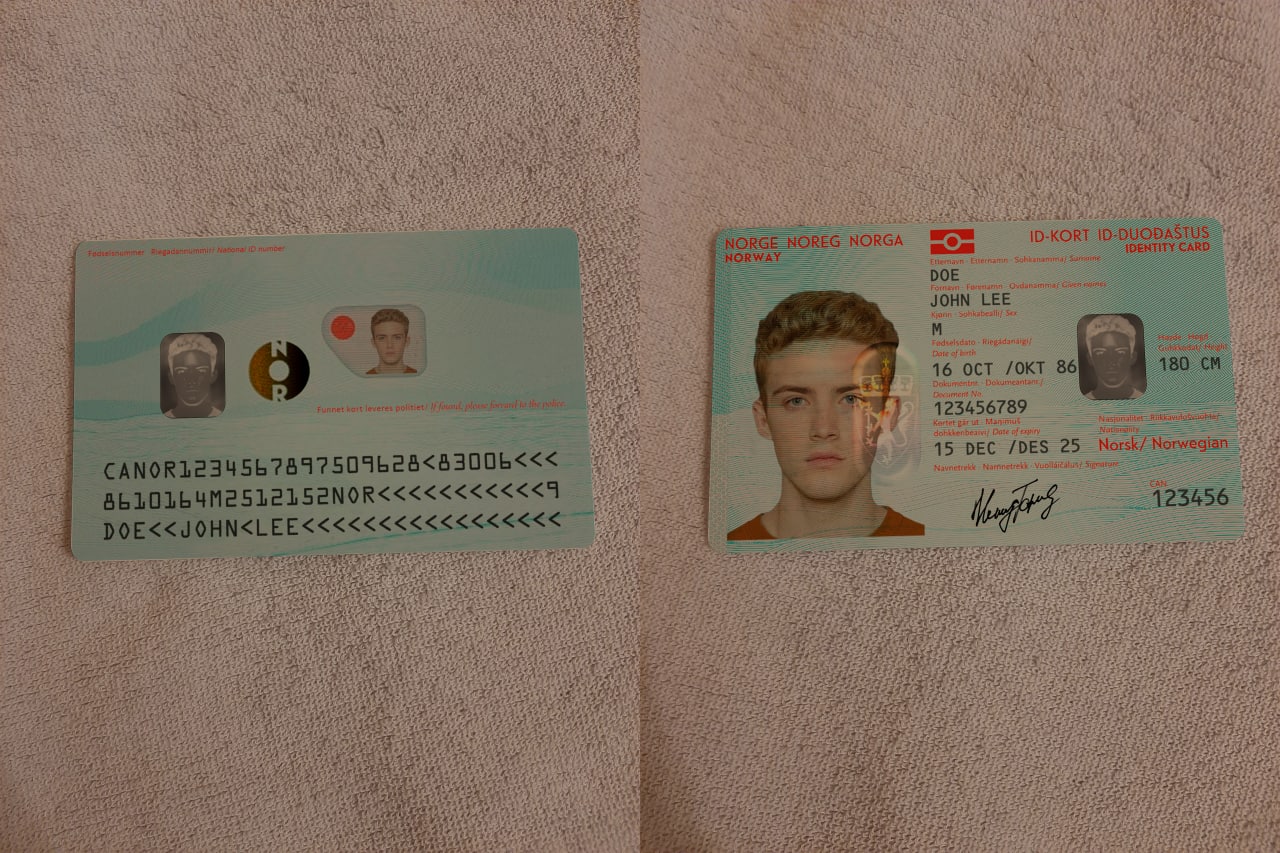 Norway ID Online Generator