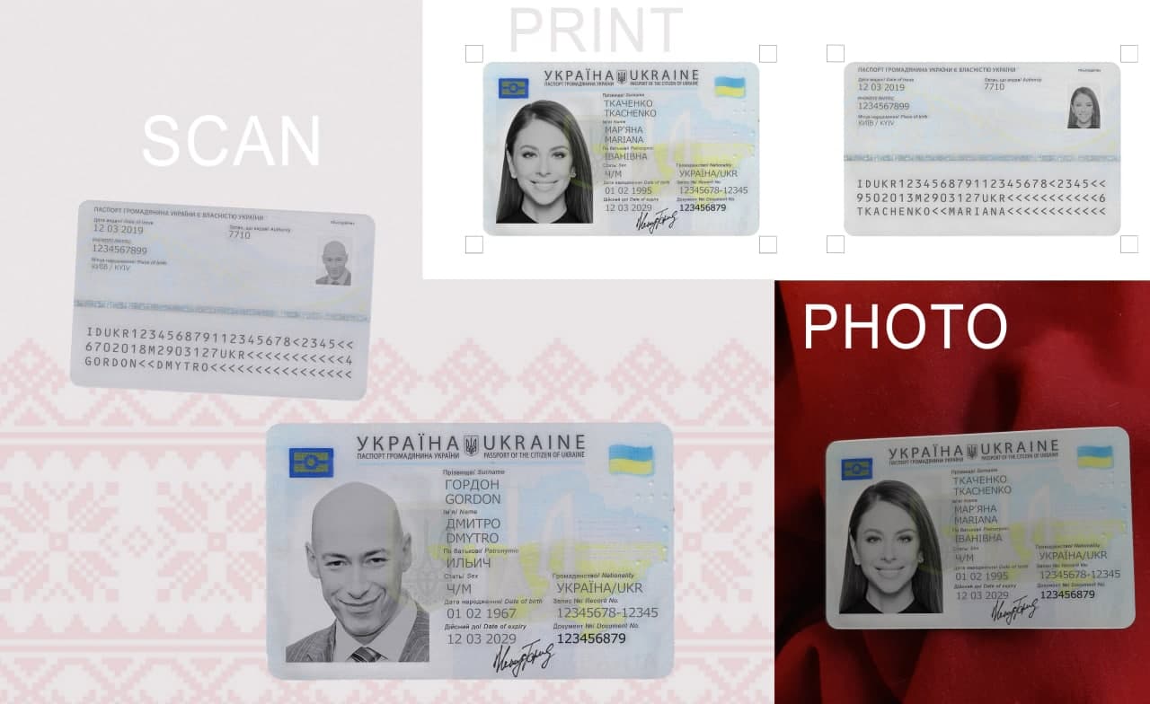 Ukraine ID Online Generator